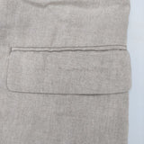 ARTS&SCIENCE Old tailored jacket リネン 031-U239-128 5ボタン テーラードジャケット ベージュ レディース アーツ&サイエンス【中古】6-0912M∞