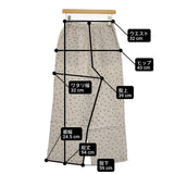 URBAN RESEARCH DOORS リネンドットイージーパンツ 定価10450円 ワイドパンツ パンツ 24SS ベージュ クロ レディース アーバンリサーチドアーズ【中古】6-0909M△