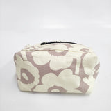 marimekko アジア限定 Ae Lunchbag unikko ウニッコ 花柄 ミニトートバッグ 定価22000円 トートバッグ アイボリー ベージュ レディース マリメッコ【中古】6-0607G◎