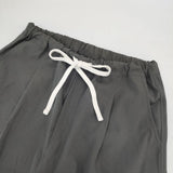 URBAN RESEARCH DOORS ドロストコクーンパンツ イージーパンツ 定価8250円 パンツ 25AW チャコールグレー レディース アーバンリサーチドアーズ【中古】6-0822G∞