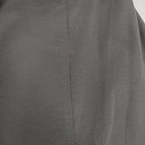 URBAN RESEARCH DOORS ドロストコクーンパンツ イージーパンツ 定価8250円 パンツ 25AW チャコールグレー レディース アーバンリサーチドアーズ【中古】6-0822G∞