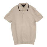 theory GORIS PL TI VISP ニットポロシャツ レーヨン混 サイズXS ニット ライトベージュ ユニセックス セオリー【中古】6-0707S♪