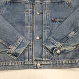 HYKE DENIM JACKET TYPE1 サイズ1 加工 Gジャン デニムジャケット ブルー レディース ハイク【中古】6-0727M∞