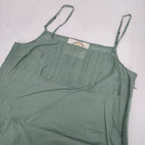 FIG femme MILMIL OP DEPT デプトカンパニー eri レース キャミソールワンピース ギャザー 定価29400円 ワンピース ライトグリーン ブラック (公式カラー：MINT) レディース フィグフェム【中古】6-0909S△