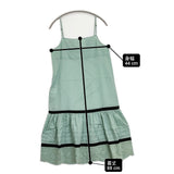 FIG femme MILMIL OP DEPT デプトカンパニー eri レース キャミソールワンピース ギャザー 定価29400円 ワンピース ライトグリーン ブラック (公式カラー：MINT) レディース フィグフェム【中古】6-0909S△