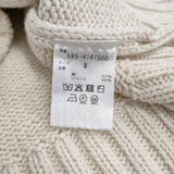 MHL. COARSE COTTON LINEN 595-4161500 定価22000円 サイズ2 リネンコットンニット ベスト 24SS ホワイト レディース エムエイチエル【中古】6-0616M♪