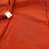 45R/45rpm テントフレア コットン サイズ2 日本製 半袖Ｔシャツ カットソー レッド レディース フォーティーファイブアールピーエム【中古】6-0707S♪