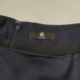 Paul Smith PS トリアセテートポリエステル ロングスカート ネイビー レディース ポール・スミス【中古】6-0822M∞