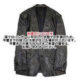 PAUL SMITH COLLECTION ラムレザー 羊革 2B ステッチ ジャケット ブラック メンズ ポールスミスコレクション【中古】6-0906M∞