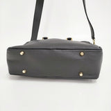 Manuel MILANO イタリア製 レザーバッグ 2WAY ボストン 定価33000円 ショルダーバッグ ブラック レディース マニュエルミラノ【中古】6-0626G♪