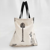 R&D.M.Co- GREAT GREEN THUMB FLOWER MARKET BAG マーケットバッグ トートバッグ 25AW キナリ ブラック レディース オールドマンズテーラー【中古】6-0626G♪