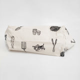 R&D.M.Co- GREAT GREEN THUMB FLOWER MARKET BAG マーケットバッグ トートバッグ 25AW キナリ ブラック レディース オールドマンズテーラー【中古】6-0626G♪