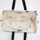 R&D.M.Co- GREAT GREEN THUMB FLOWER MARKET BAG マーケットバッグ トートバッグ 25AW キナリ ブラック レディース オールドマンズテーラー【中古】6-0626G♪