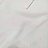 Lelill ハイテクZIPベスト 定価15400円 ハーフジップ サイズ38 クルーネック ベスト ホワイト レディース レリル【中古】6-0626S♪