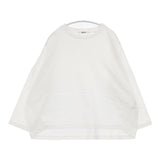 ZUCCa ドルマンスリーブ 長袖Ｔシャツ カットソー ロンＴ ホワイト レディース ズッカ【中古】6-0822M∞