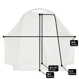 ZUCCa ドルマンスリーブ 長袖Ｔシャツ カットソー ロンＴ ホワイト レディース ズッカ【中古】6-0822M∞