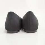 GIA STUDIOS ジアストゥディオス PHIL BALLET FLAT SILK WOOL 定価63800円 サイズ36 パンプス ブラック レディース【中古】6-0626G♪