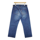 R&D.M.Co- ストレートデニムパンツ ヴィンテージライク 定価38500円 サイズM デニムパンツ ブルー レディース オールドマンズテーラー【中古】6-0727G∞