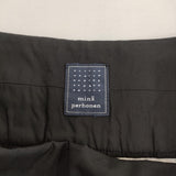 mina perhonen neighborhood リネン 刺繍 ks5358 日本製 スカート ホワイト ネイビー レディース ミナペルホネン【中古】6-0704M♪