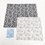 LIBERTY プライド＆ブルーム 110cm×35cm エデナム 106cm×45cm ファブリック 生地 シロ クロ レディース リバティ【中古】6-0716G◎