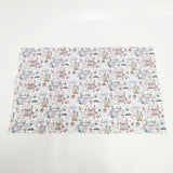 LIBERTY プライド＆ブルーム 110cm×35cm エデナム 106cm×45cm ファブリック 生地 シロ クロ レディース リバティ【中古】6-0716G◎