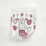 miffy 未使用 チューリップ ぽってりタンブラー 2点セット グラス クリア ピンク レディース ミッフィー【中古】6-0716G◎