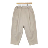 NO CONTROL AIR スムースポリエステルライトツイルテーパードパンツ NC0306PF パンツ ベージュ レディース ノーコントロールエアー【中古】6-1007G∞