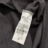 WELLDER ICONS別注 HENLEY NECK TANK TOP 定価11000円 WM23SSIS02 ヘンリーネック タンクトップ Cグレー メンズ ウェルダー【中古】6-0630S♪