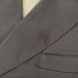 Milok W JACKET 定価63800円 20SSJK01 46サイズ ナイロン テーラードジャケット ブラウン メンズ ミロック【中古】6-0906M∞