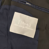 Milok W JACKET 定価63800円 20SSJK01 46サイズ ナイロン テーラードジャケット ブラック メンズ ミロック【中古】6-0906M∞