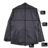 Milok W JACKET 定価63800円 20SSJK01 46サイズ ナイロン テーラードジャケット ブラック メンズ ミロック【中古】6-0906M∞