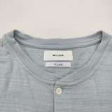 WELLDER ICONS別注 HENLEY NECK TANK TOP 定価11000円 WM23SSIS02 ヘンリーネック タンクトップ ライトブルー メンズ ウェルダー【中古】6-0630S♪