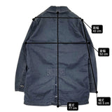 RED EAR/Paul Smith コットンリネン ジャケット インディゴ染め サイズM ポールスミス カバーオール ネイビー メンズ レッドイヤー【中古】6-0630M♪