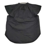 adam et Rope 取り外し可 2WAY ラッフルカラーブラウス フリルカラー 付け襟 ブラウス シャツ 21SS ブラック レディース アダムエロペ【中古】6-0707S♪