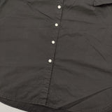 adam et Rope 取り外し可 2WAY ラッフルカラーブラウス フリルカラー 付け襟 ブラウス シャツ 21SS ブラック レディース アダムエロペ【中古】6-0707S♪