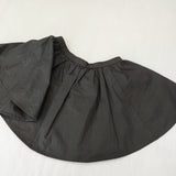 adam et Rope 取り外し可 2WAY ラッフルカラーブラウス フリルカラー 付け襟 ブラウス シャツ 21SS ブラック レディース アダムエロペ【中古】6-0707S♪