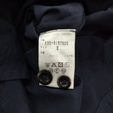 MHL. GARMENT DYE BASIC POPLIN サイズ2 595-8157505 半袖シャツドレス ワンピース ネイビー レディース エムエイチエル【中古】6-0707S♪