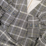 FRAY I.D ウエストベルトタイトワンピース チェック ワンピース ベージュ クロ レディース フレイアイディー【中古】6-0820M∞