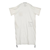 AMERICANA/FREAK'S STORE 別注 サイドジップ ビッグTシャツワンピース ホワイト レディース アメリカーナ/フリークスストア【中古】6-0707S♪