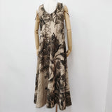 AMERI/KEITA MARUYAMA VOLUME FLARE DRESS サイズM ワンピース 23SS ベージュ ブラック レディース アメリ/ケイタマルヤマ【中古】6-0704S♪