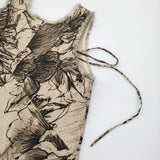 AMERI/KEITA MARUYAMA VOLUME FLARE DRESS サイズM ワンピース 23SS ベージュ ブラック レディース アメリ/ケイタマルヤマ【中古】6-0704S♪