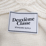 Deuxieme Classe コットン カーディガン ホワイト レディース ドゥーズィエムクラス【中古】6-0805G◎