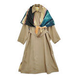 Ameri VINTAGE MY DEAR REVERSIBLE TRENCH COAT スカーフ付き 定価37400円 トレンチコート ベージュ レディース アメリヴィンテージ【中古】6-0704M♪