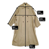 Ameri VINTAGE MY DEAR REVERSIBLE TRENCH COAT スカーフ付き 定価37400円 トレンチコート ベージュ レディース アメリヴィンテージ【中古】6-0704M♪