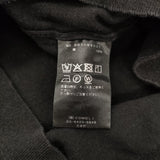 COMOLI コットン クルーネックニット B01-06001 定価41800円 薄手 ドライタッチ セーター ニット 25SS ブラック メンズ コモリ【中古】6-0925M♪