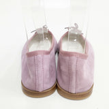 repetto 未使用 サンドリオン Cendrillon ゴートスウェード やぎ革 バレエシューズ フラットシューズ フランス製 サイズ38 定価36300円 バレエシューズ ピンク レディース レペット【中古】6-0702G◎