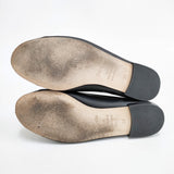 repetto FLORA BALLERINA バレリーナ バレエシューズ フラットシューズ 牛革 レザー フランス製 サイズ38 定価42900円 バレエシューズ クロ レディース レペット【中古】6-0702G◎