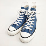 CONVERSE 未使用 CANVAS AS J HI キャンバス ALL STAR オールスターハイ ハイカットスニーカー LIGHTNAVY ライトネイビー サイズ24 日本製 スニーカー コン レディース コンバース【中古】6-0703G◎