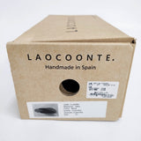 LAOCOONTE ラオコンテ 未使用 Arabella Silky トングサンダル やぎ革 ゴートレザー サイズ37 スペイン製 サンダル ブラック レディース【中古】6-0815S◎