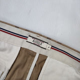 AIGLE 総柄 8505-55500 コットンストレッチ サイズL チノパンツ ベージュ メンズ エーグル【中古】6-0906G∞